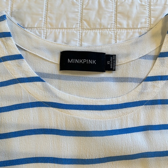 MINKPINK white striped top - Picture 2 of 9